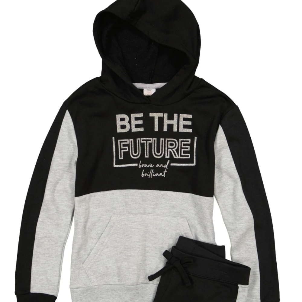 Sweet Butterfly Girl's M black & gray